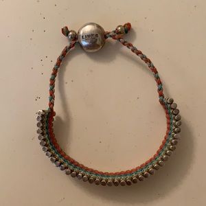 Multi colour Links of London friendship bracelet.